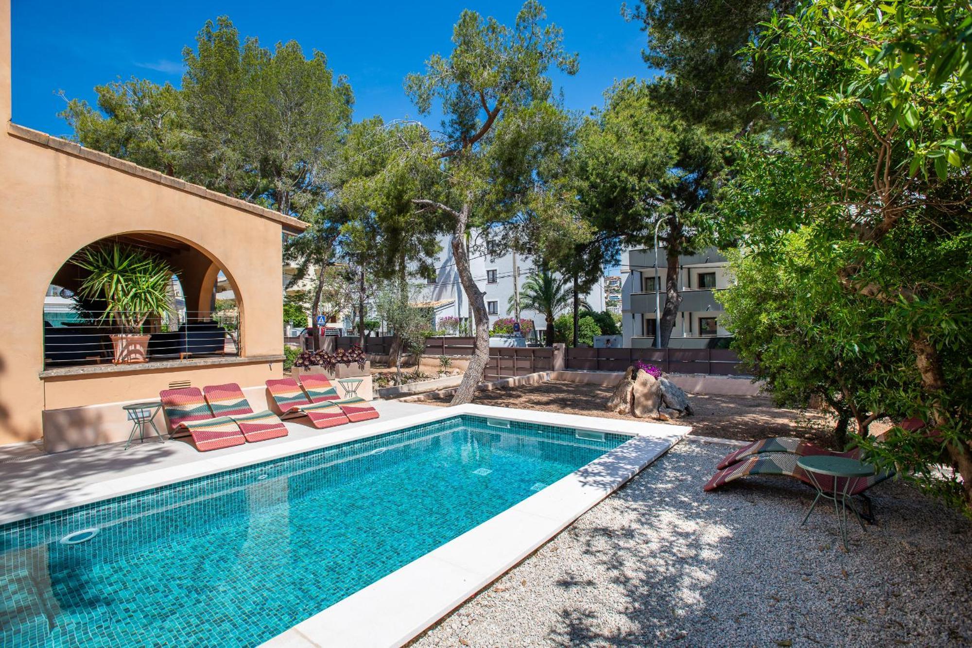 Paz Y Mar, Santa Ponsa Villa Bagian luar foto